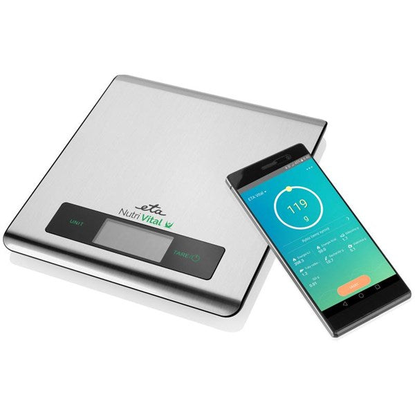 Küchenwaage ETA Vital s aplikací 0790 90000 rostfreier stahl