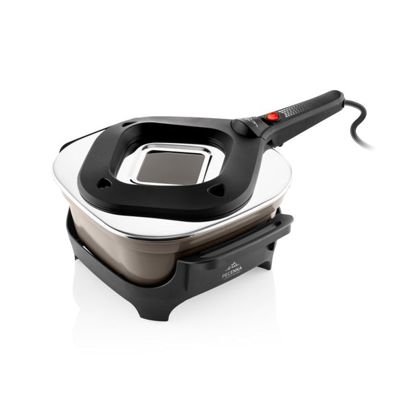 Elektrischer Backtopf ETA Pečenka Ceramic Natura 0133 90051 grau